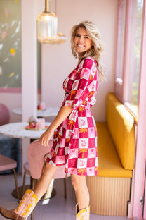 Zomerjurkje Kim | Multicolor | Je m’appelle x Poespas