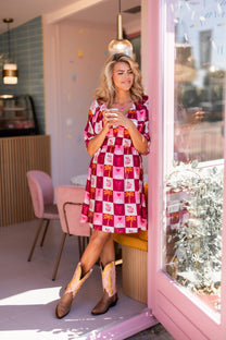 Zomerjurkje Kim | Multicolor | Je m’appelle x Poespas