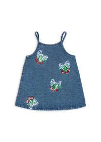 Dress Magot sequin strap | Amarena sequin | Konges Slojd