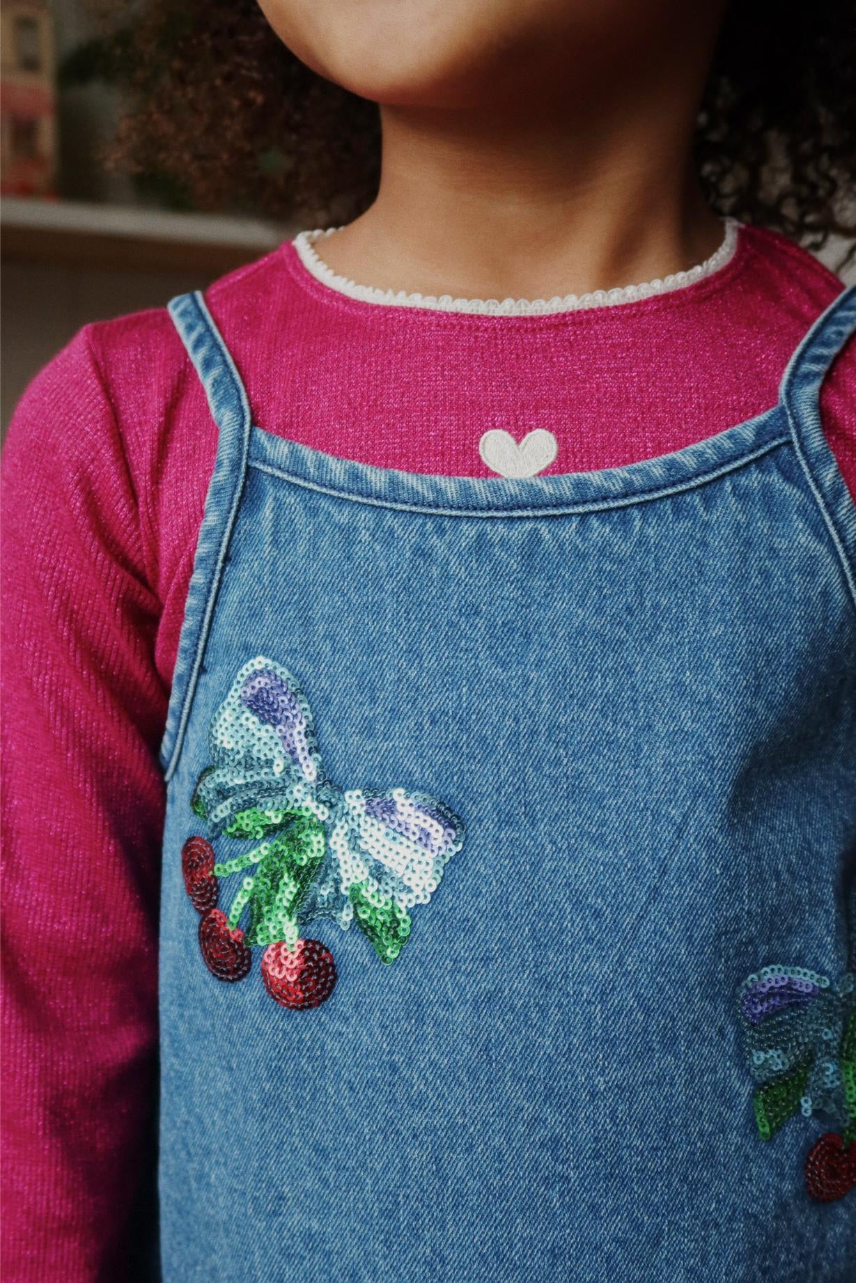 Dress Magot sequin strap | Amarena sequin | Konges Slojd