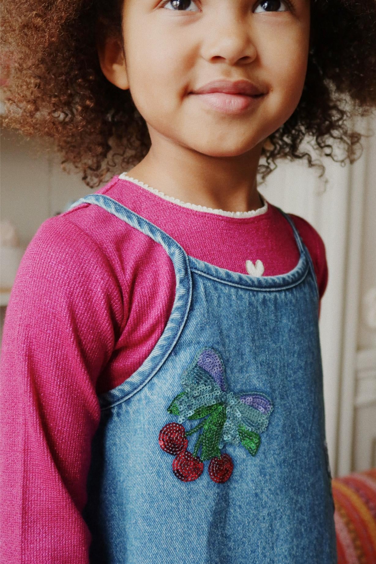 Dress Magot sequin strap | Amarena sequin | Konges Slojd