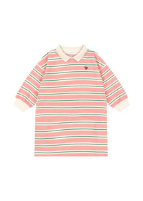 Dress Spotty | Blush bound stripe | Konges Slojd