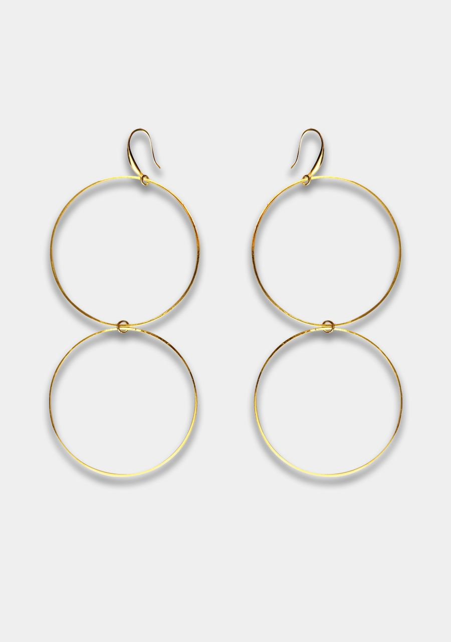 Earrings Hoops | Gold | Harper & Yve
