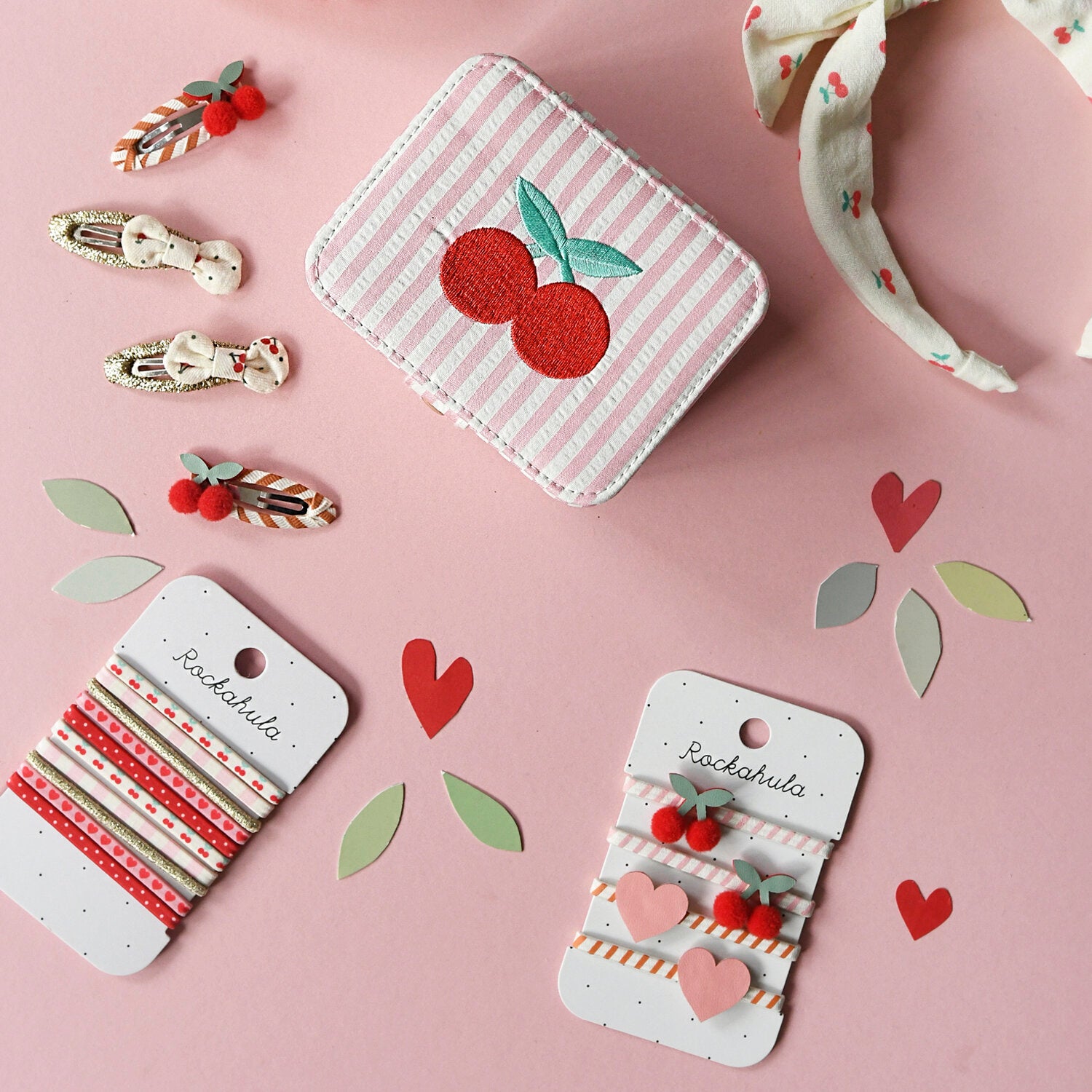 Elastiekjes Stripy Cherry | Rockahula