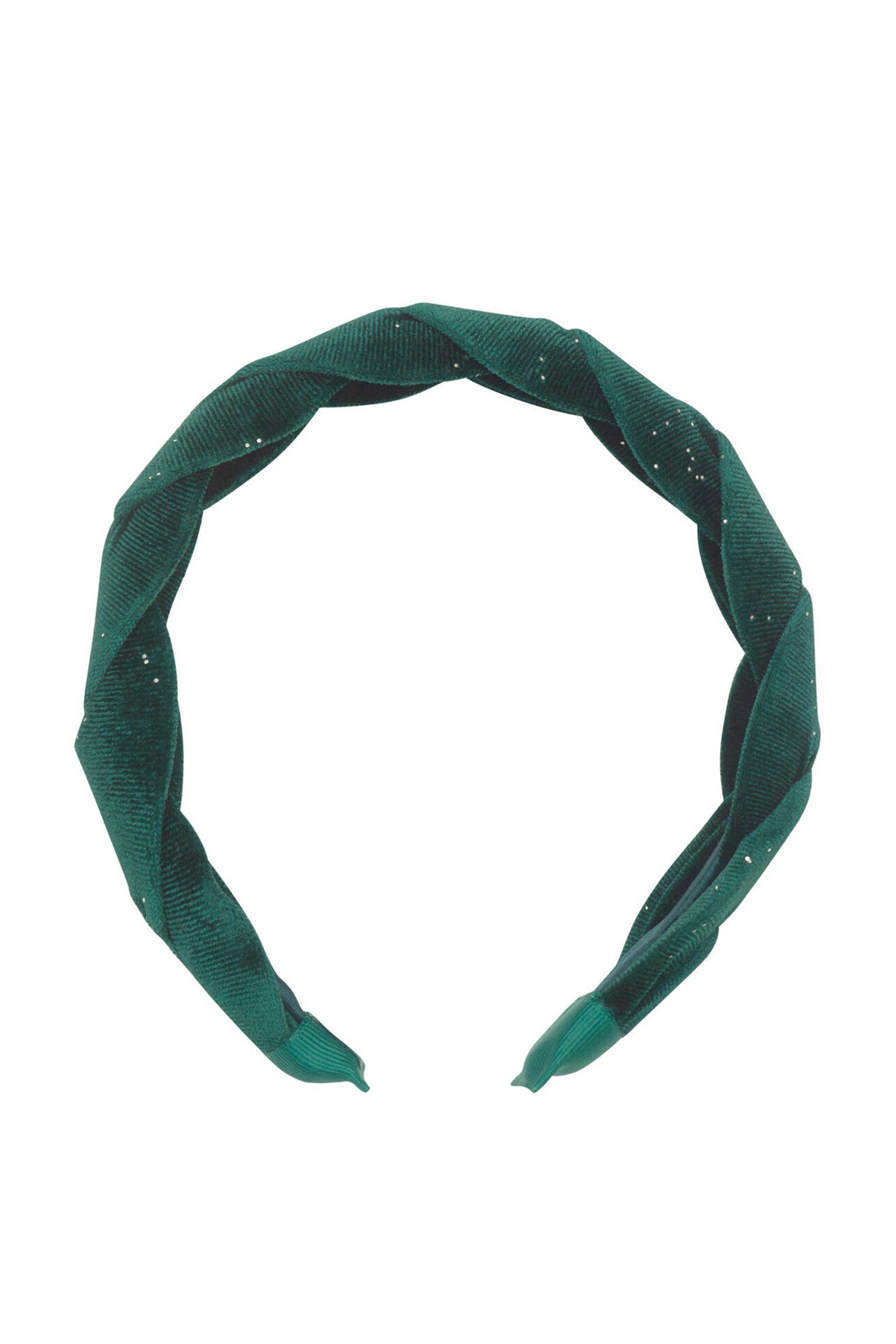 Evergreen velvet plaited headband | Rockahula