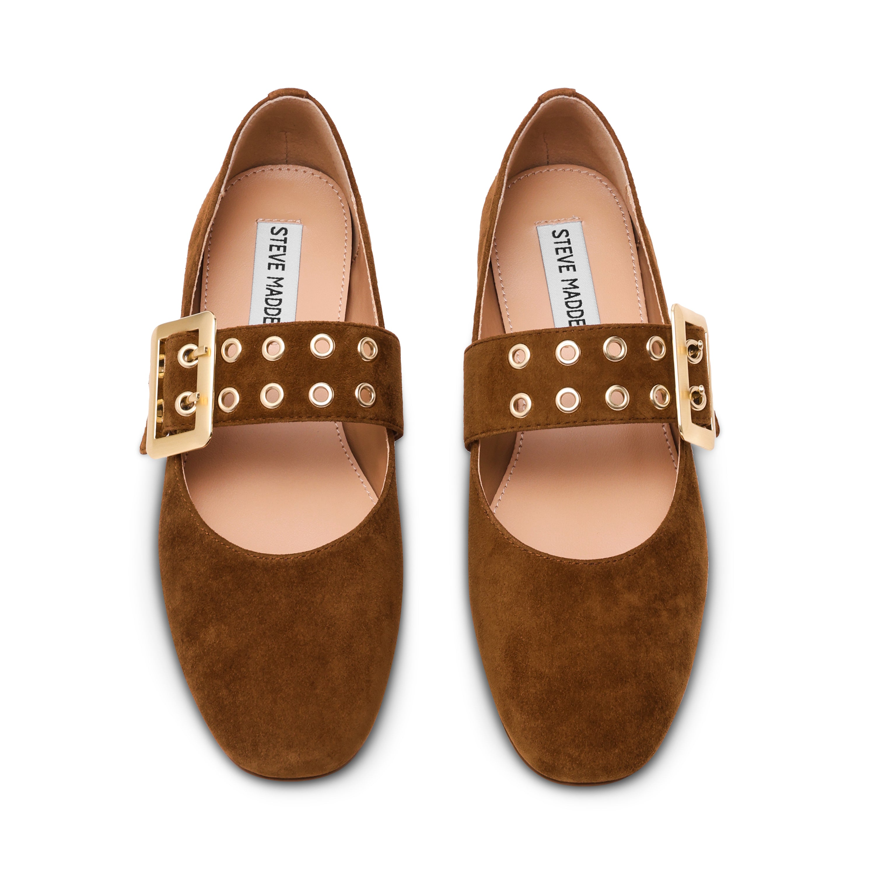 Flat shoe Atlantica | Chesnut suede | Steve Madden