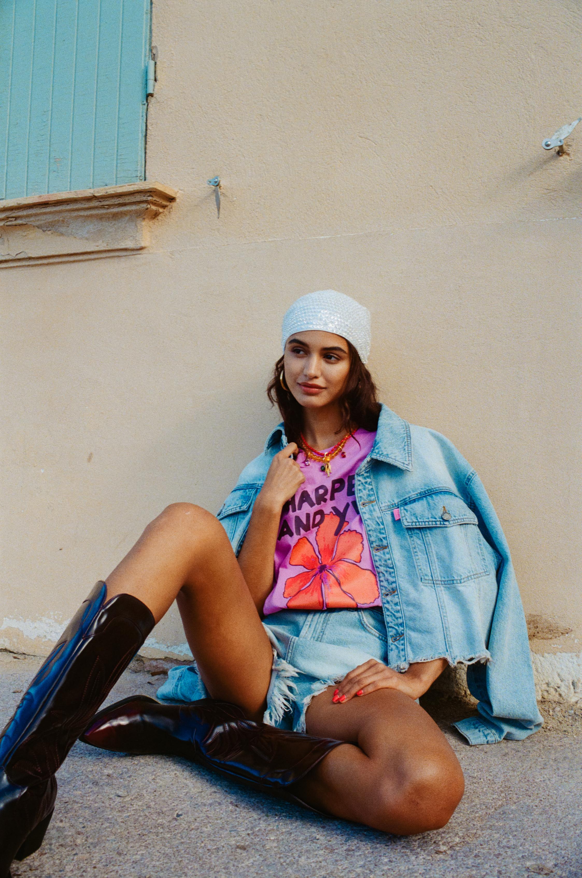 Jacket Willow | Light blue | Harper & Yve