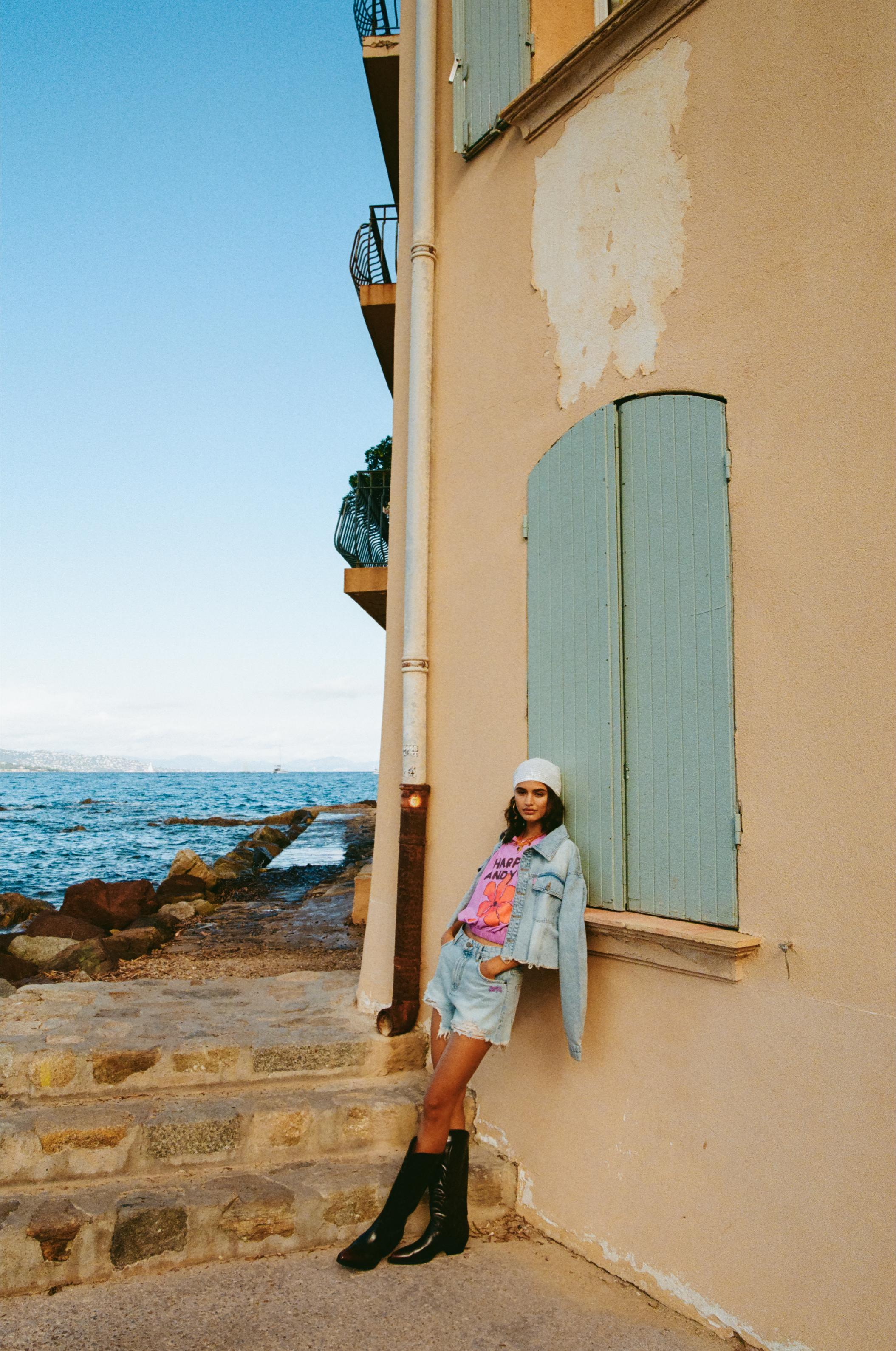 Jacket Willow | Light blue | Harper & Yve