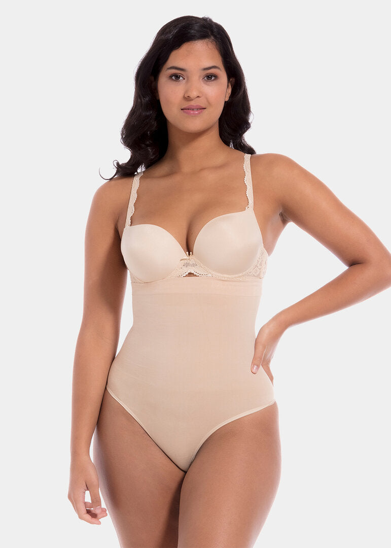 High Waist Comfort Thong | Latte | MAGIC Bodyfashion