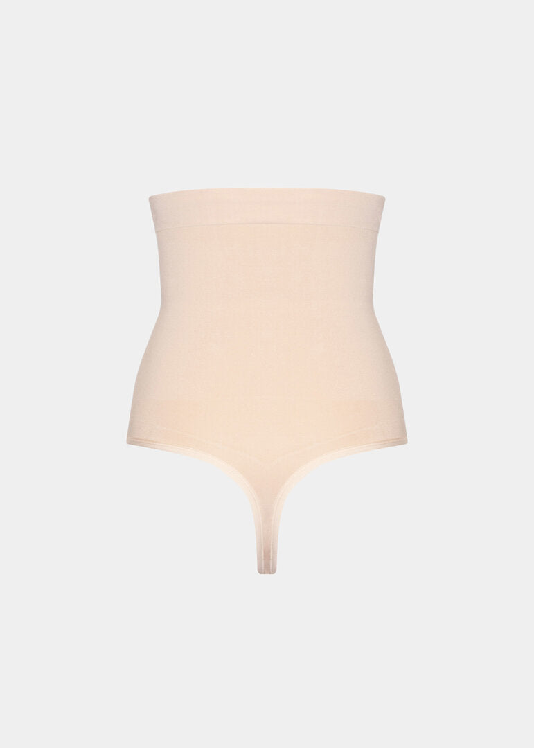 High Waist Comfort Thong | Latte | MAGIC Bodyfashion