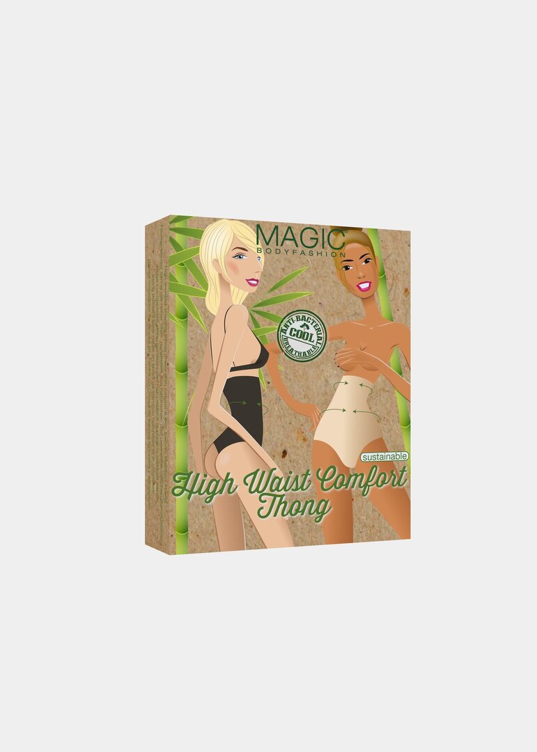 High Waist Comfort Thong | Latte | MAGIC Bodyfashion