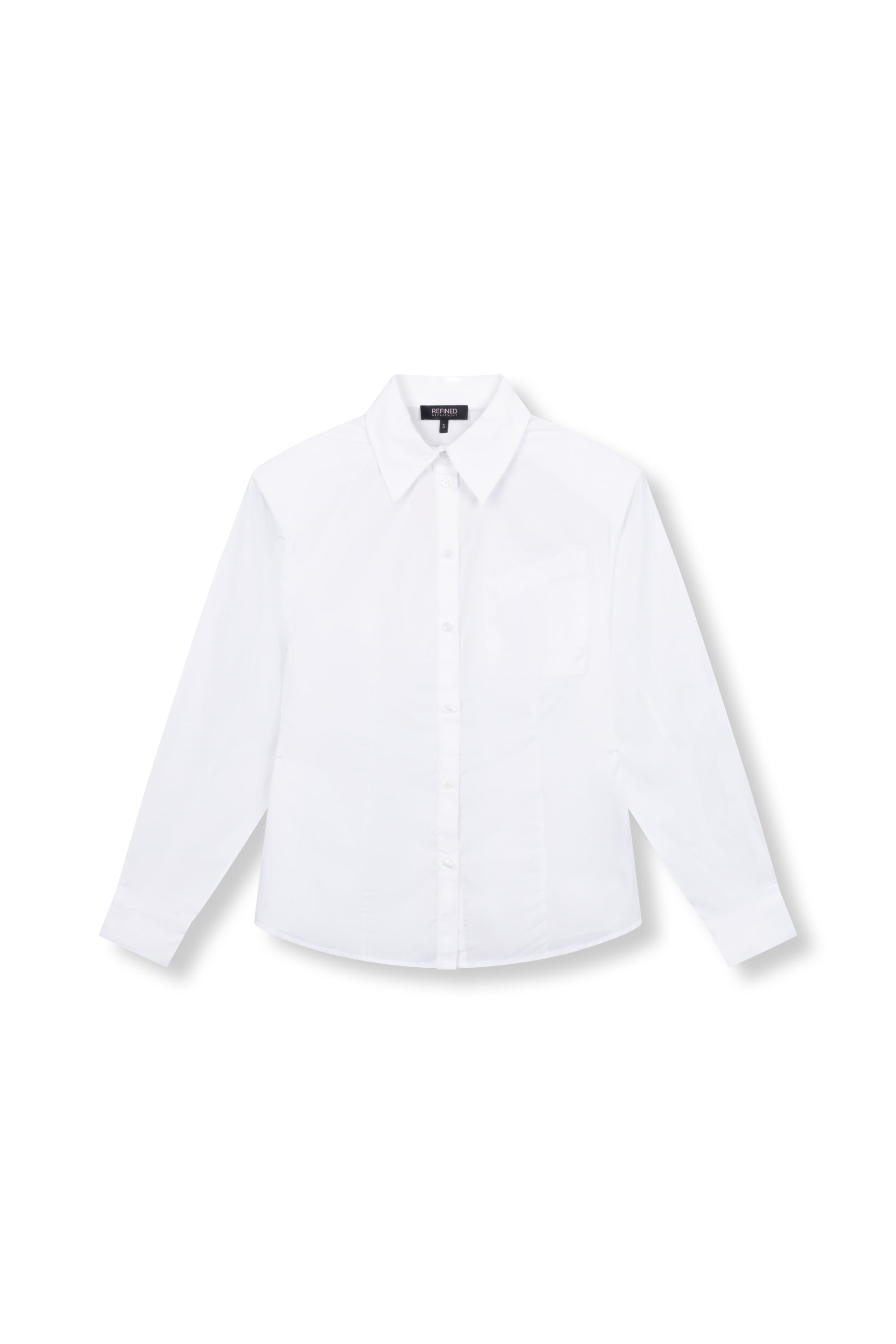 Hourglass blouse Liva | White | Refined Department