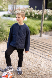 Jacket sleeping lion | Sky captain blue/teddy | Gosoaky