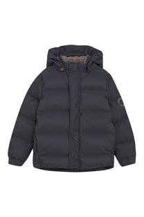 Jacket quilt solid | Ebony | En Fant