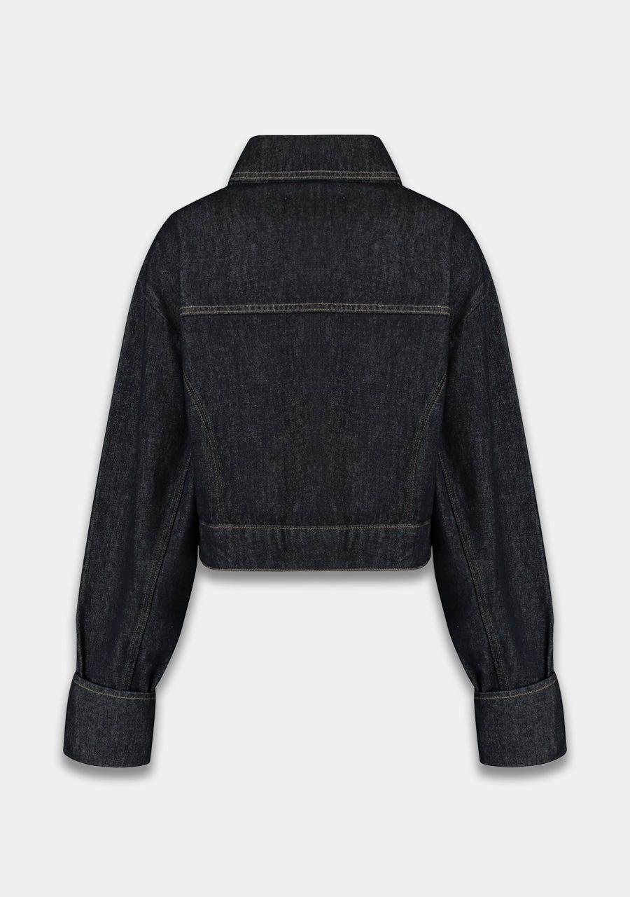 Jacket Fiona | Dark blue | Harper & Yve