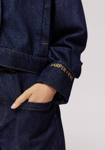 Jacket Fiona | Dark blue | Harper & Yve