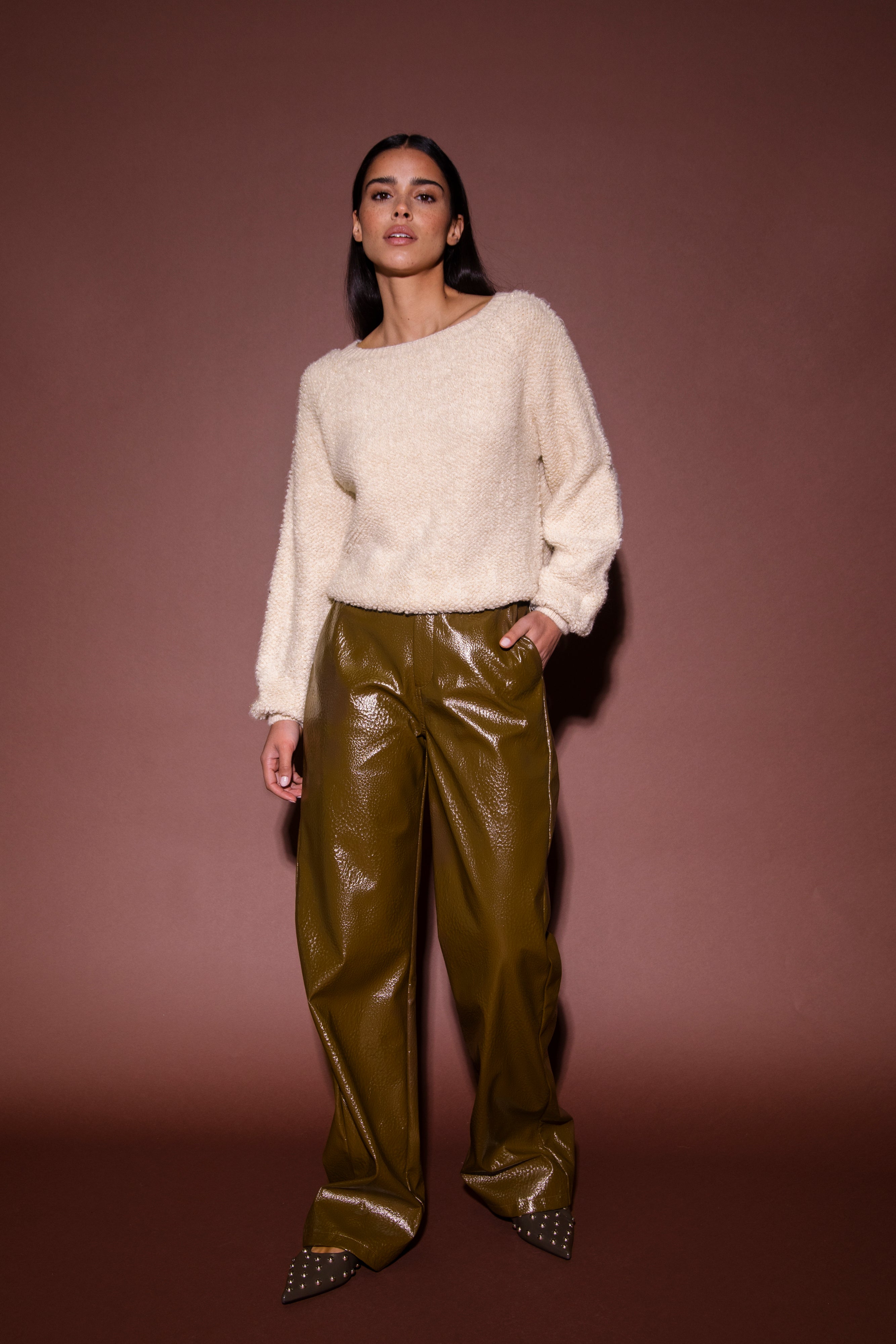 Pants Loua | Green | Amaya Amsterdam