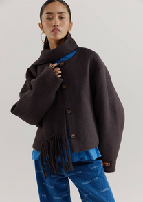 Jacket Kisha | Dark grey | Harper & Yve