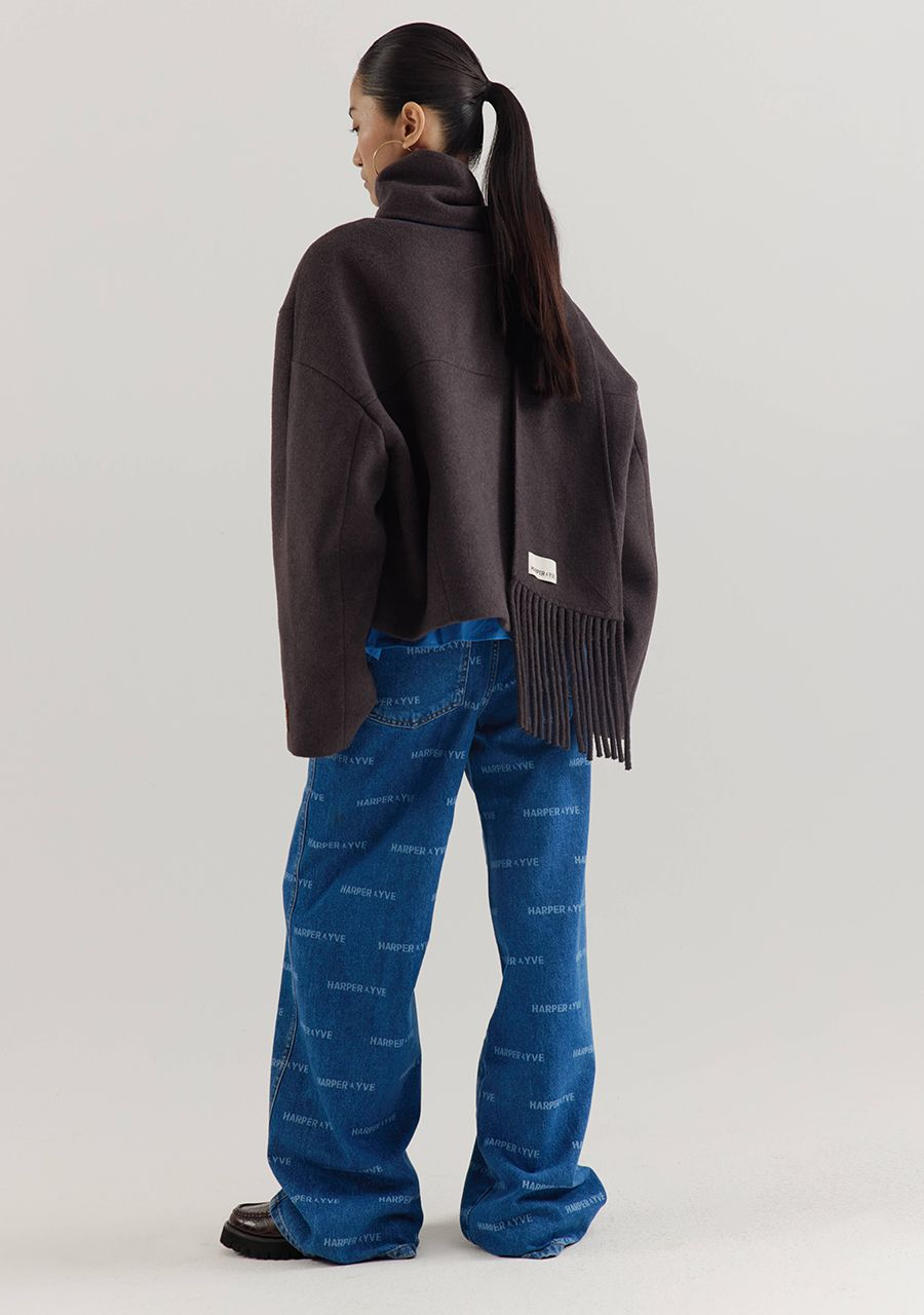 Jacket Kisha | Dark grey | Harper & Yve