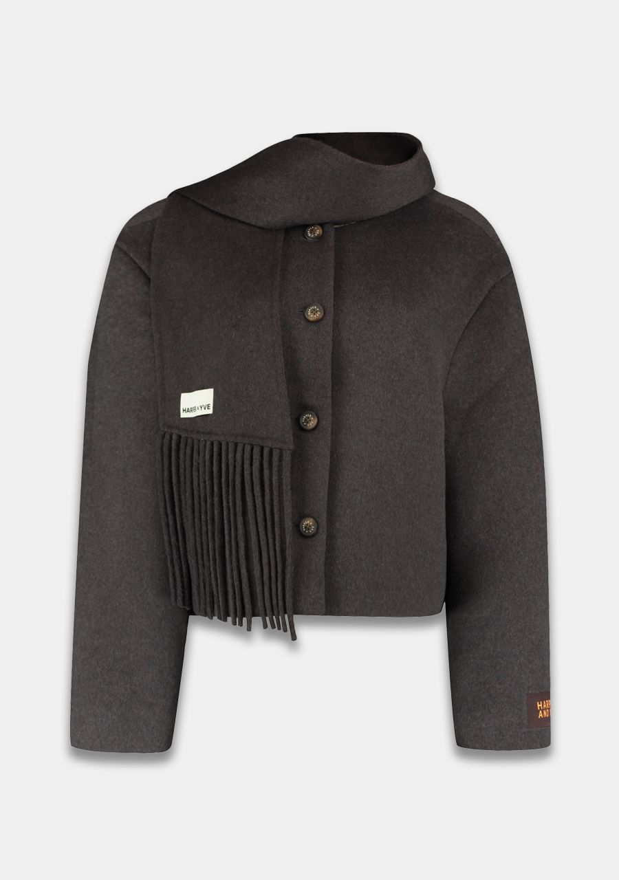 Jacket Kisha | Dark grey | Harper & Yve