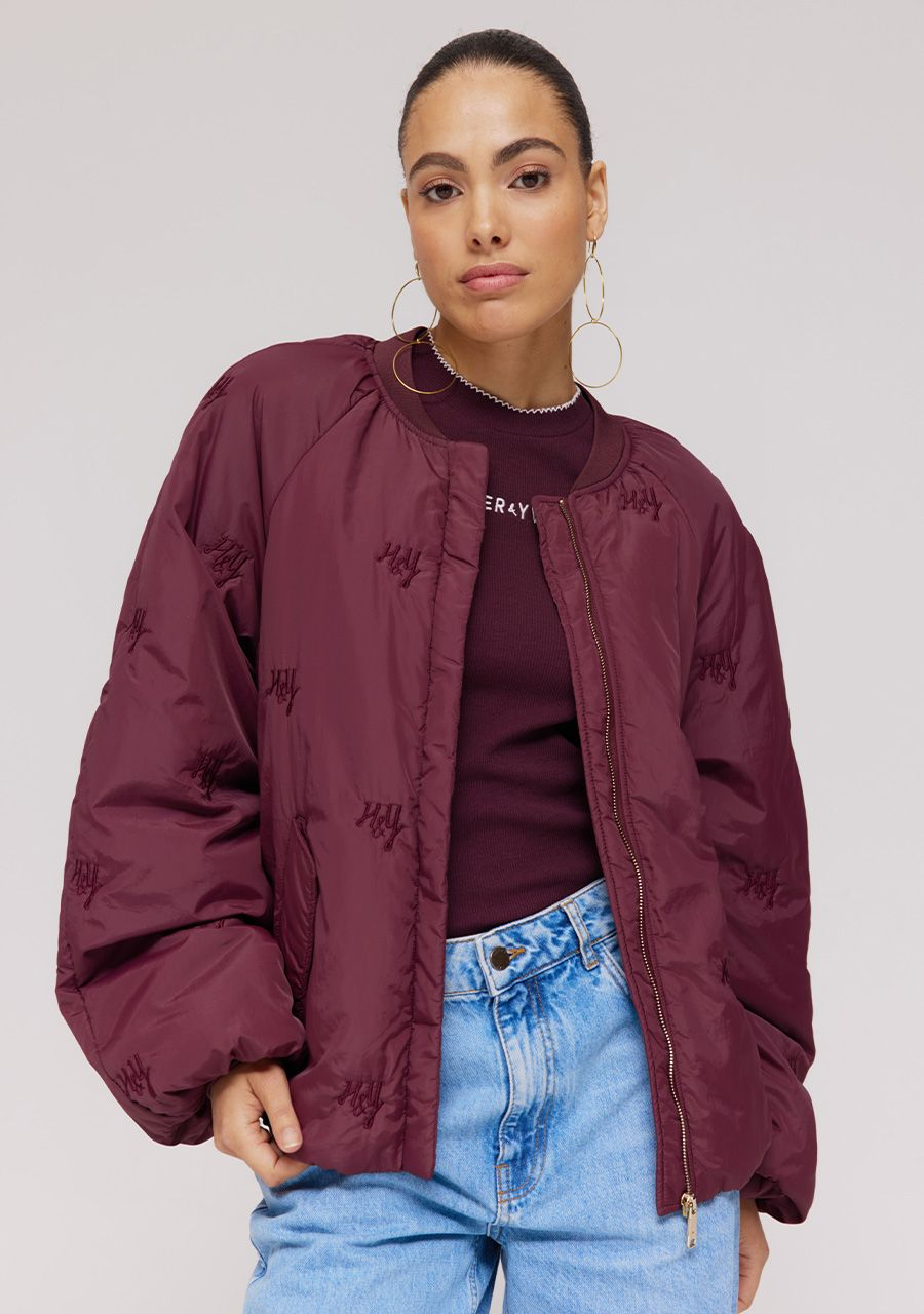 Jacket Nori | Wine berry | Harper & Yve