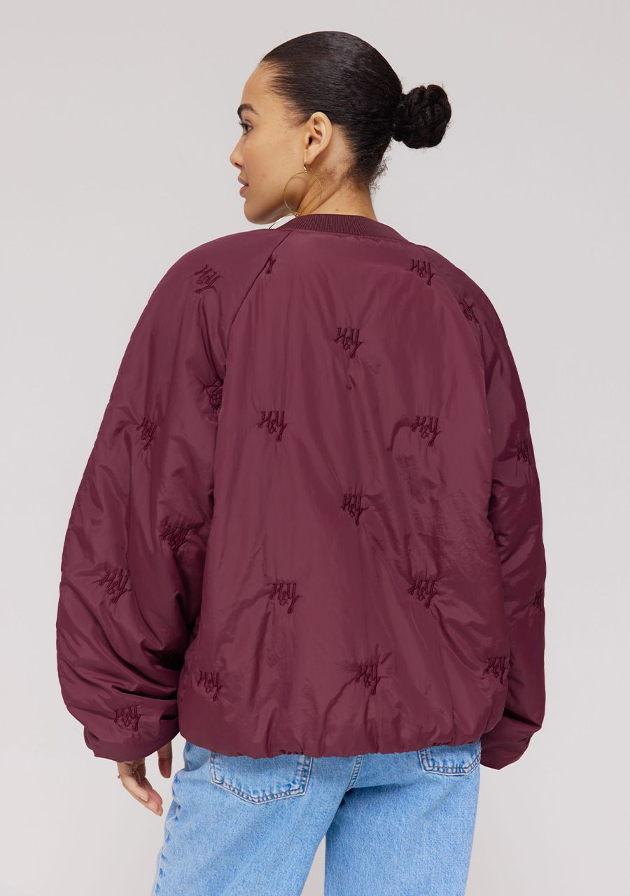 Jacket Nori | Wine berry | Harper & Yve