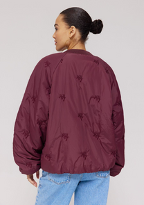 Jacket Nori | Wine berry | Harper & Yve