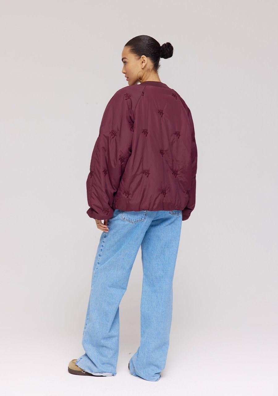 Jacket Nori | Wine berry | Harper & Yve