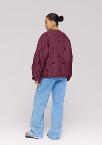 Jacket Nori | Wine berry | Harper & Yve