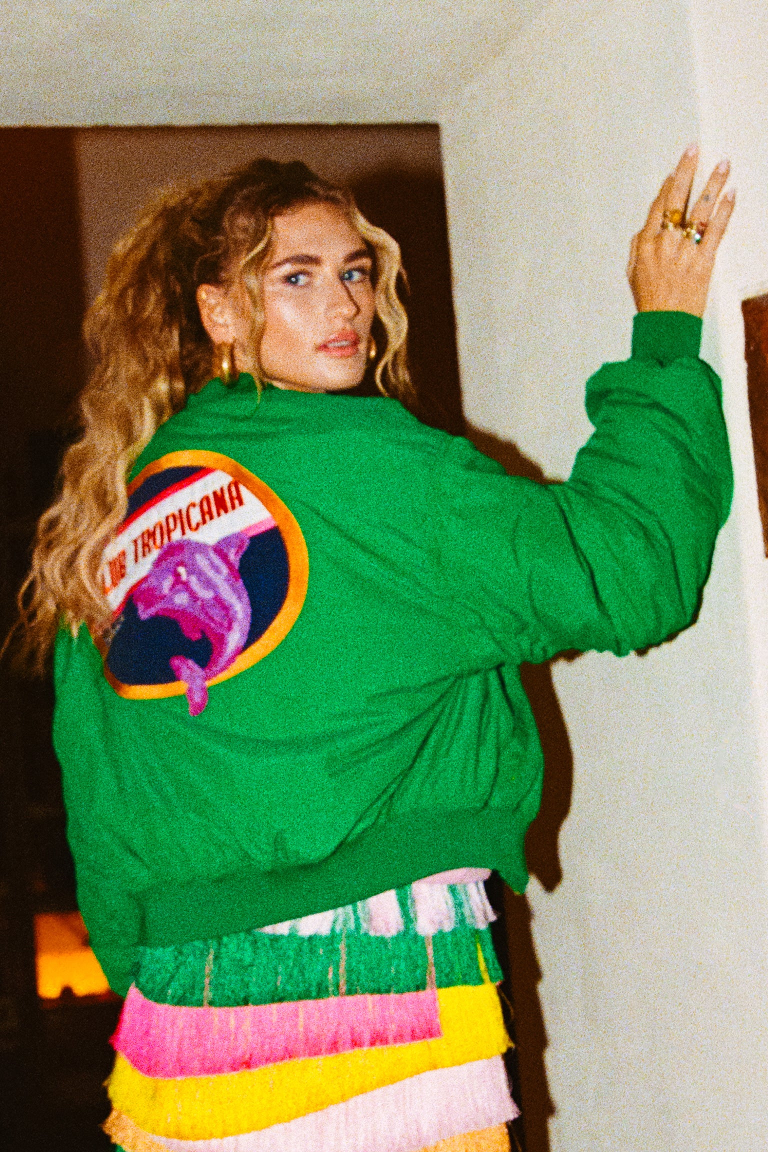 Jacket Tessa | Funky green | Harper & Yve.