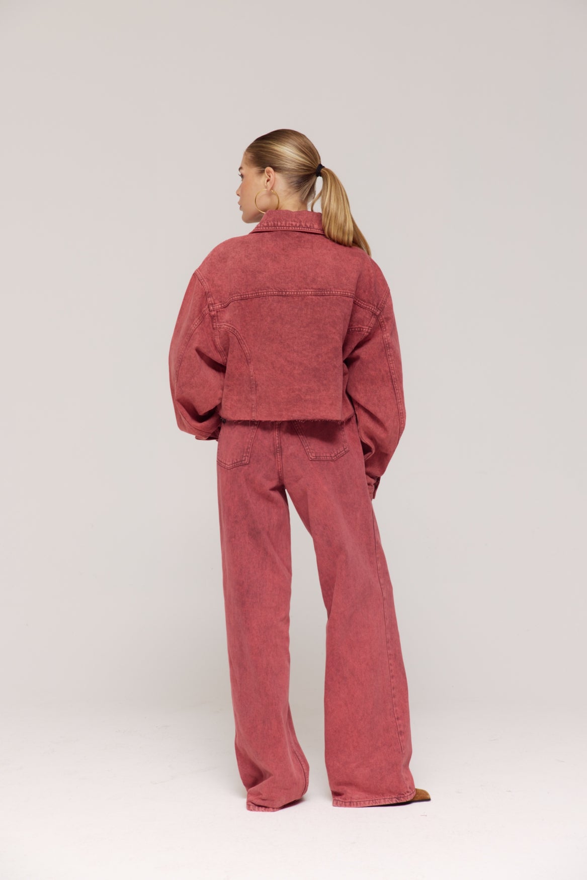 Jacket Willow | Brick red | Harper & Yve