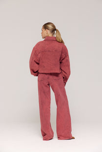 Jacket Willow | Brick red | Harper & Yve