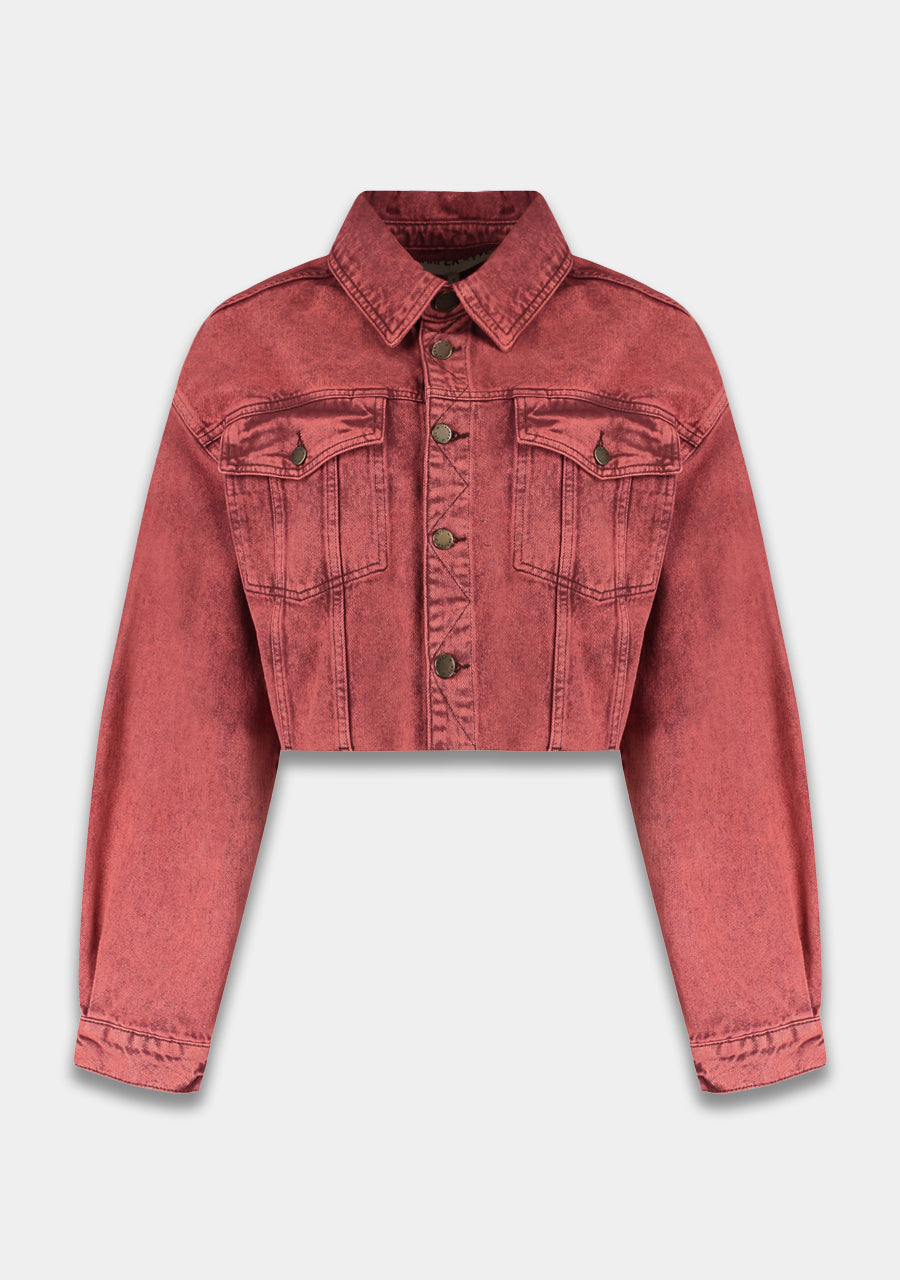 Jacket Willow | Brick red | Harper & Yve