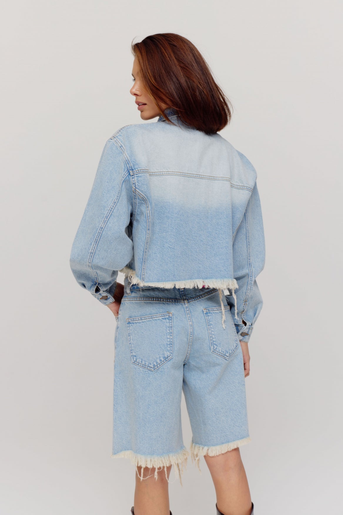 Jacket Willow | Light blue | Harper & Yve