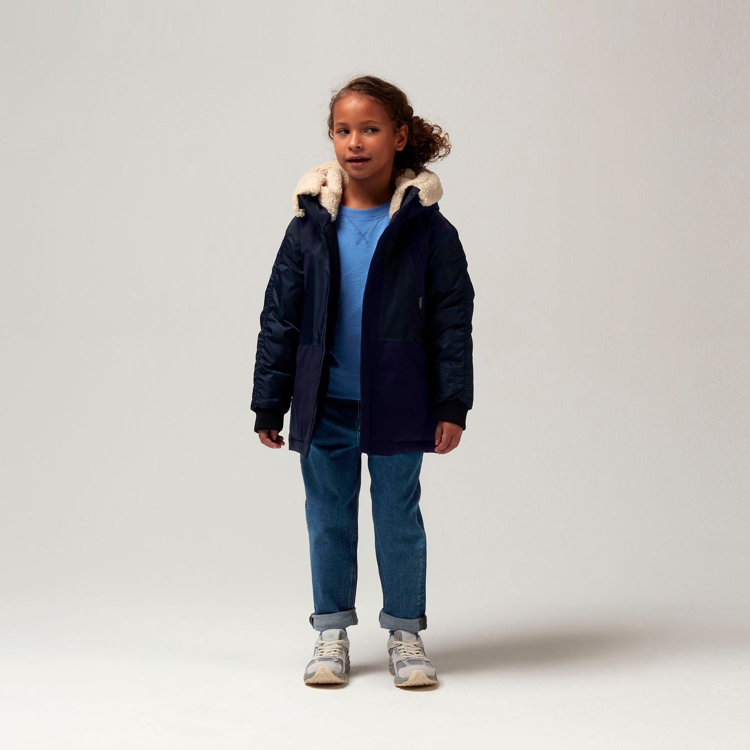 Jacket funny frog | Sky captain blue | Gosoaky