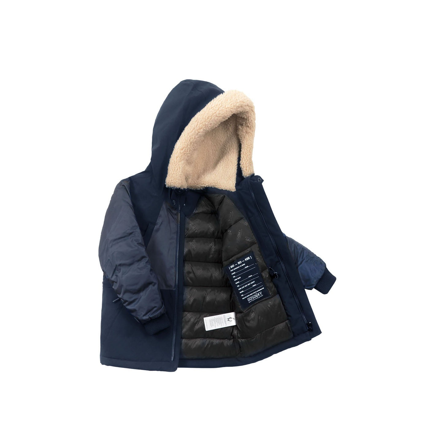 Jacket funny frog | Sky captain blue | Gosoaky