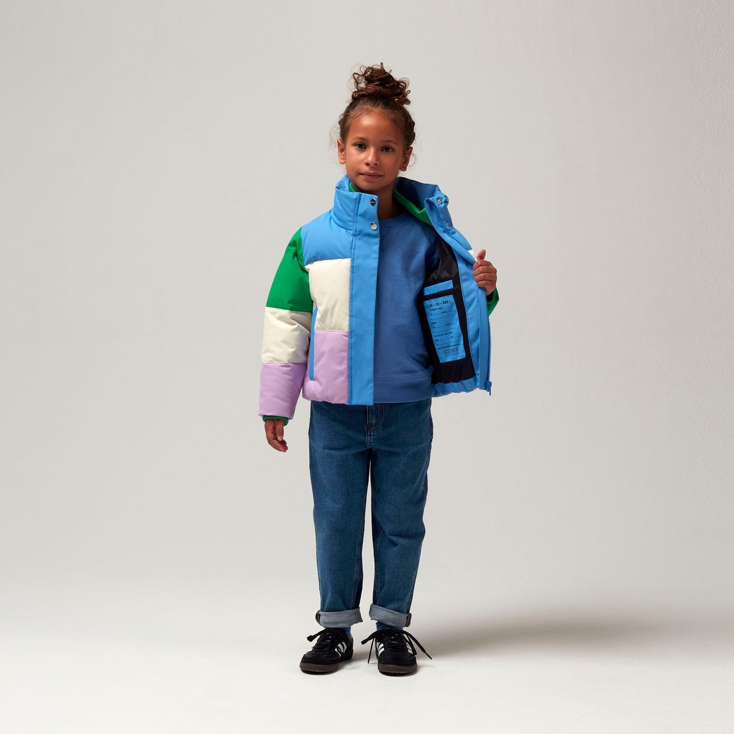 Jacket rock lobster | Marina blue multi | Gosoaky