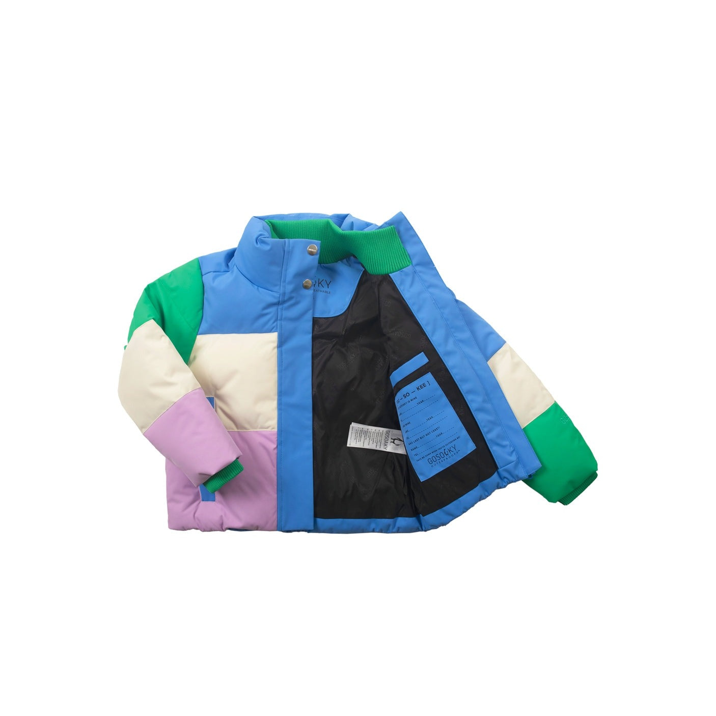 Jacket rock lobster | Marina blue multi | Gosoaky