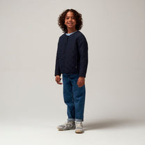 Jacket sleeping lion | Sky captain blue/teddy | Gosoaky