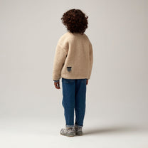 Jacket sleeping lion | Sky captain blue/teddy | Gosoaky