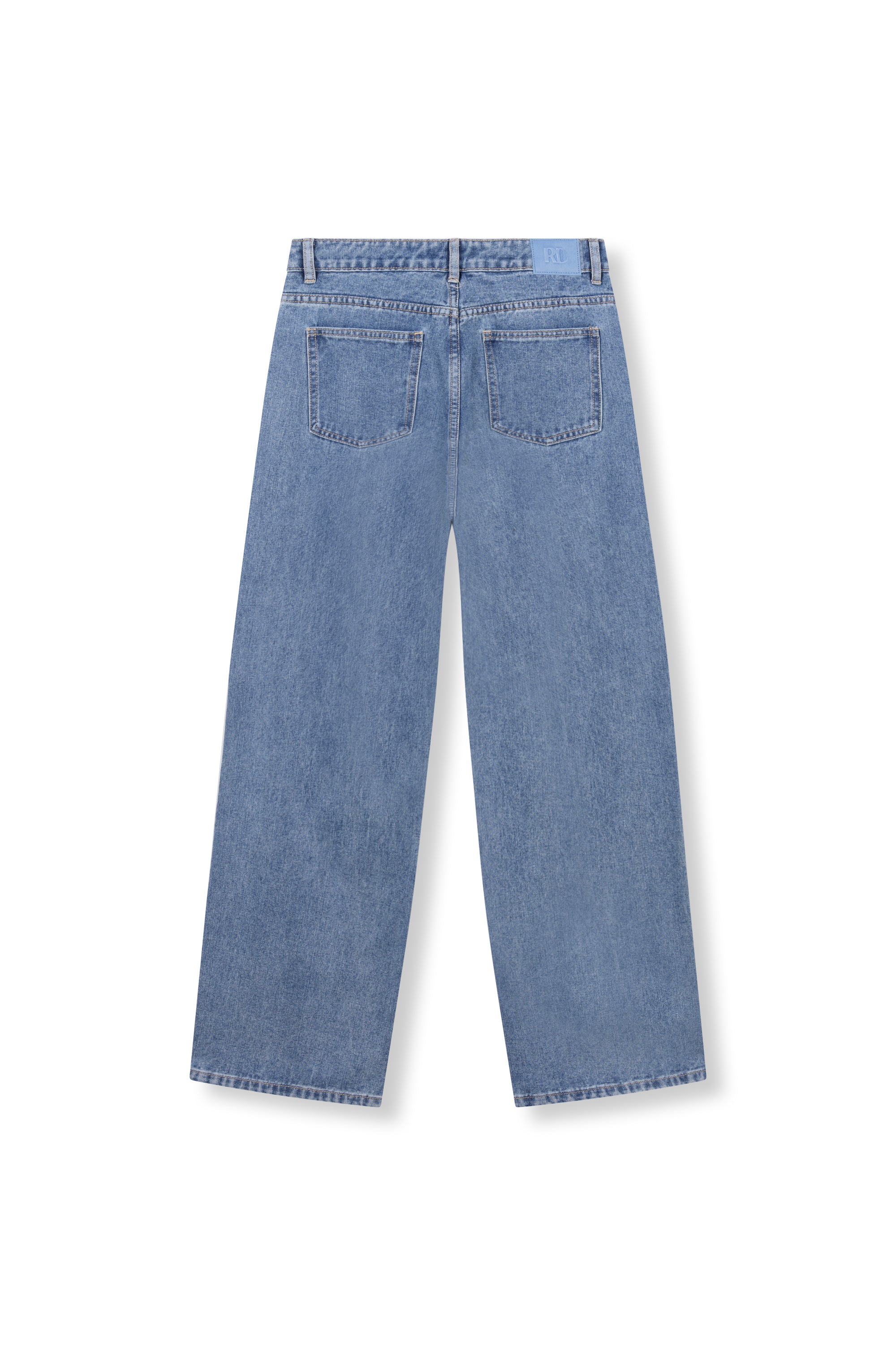 Jeans cutseams Payton | Blue denim | Refined Department