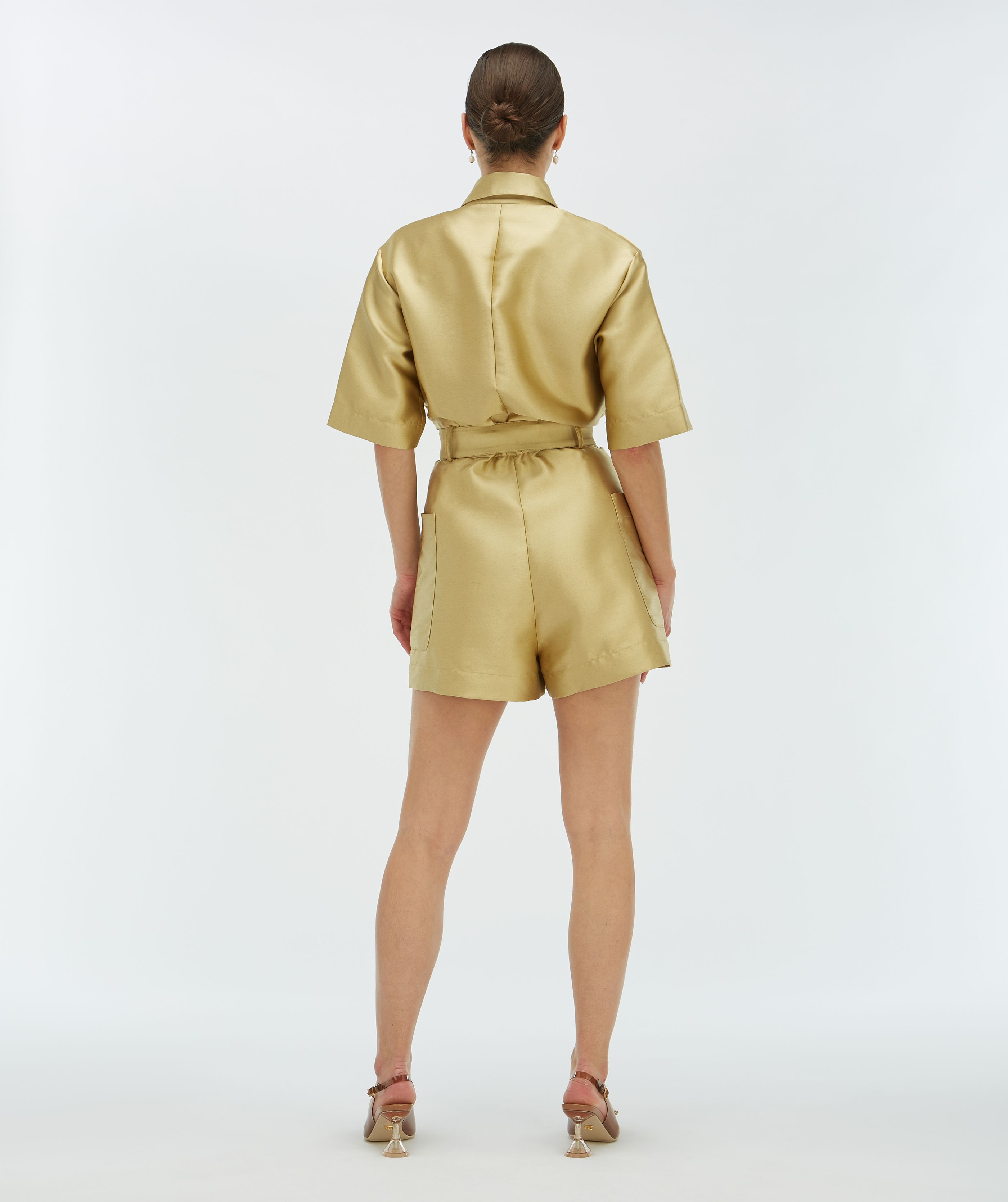 Jumpsuit Maxime | Dull gold | JOSH V
