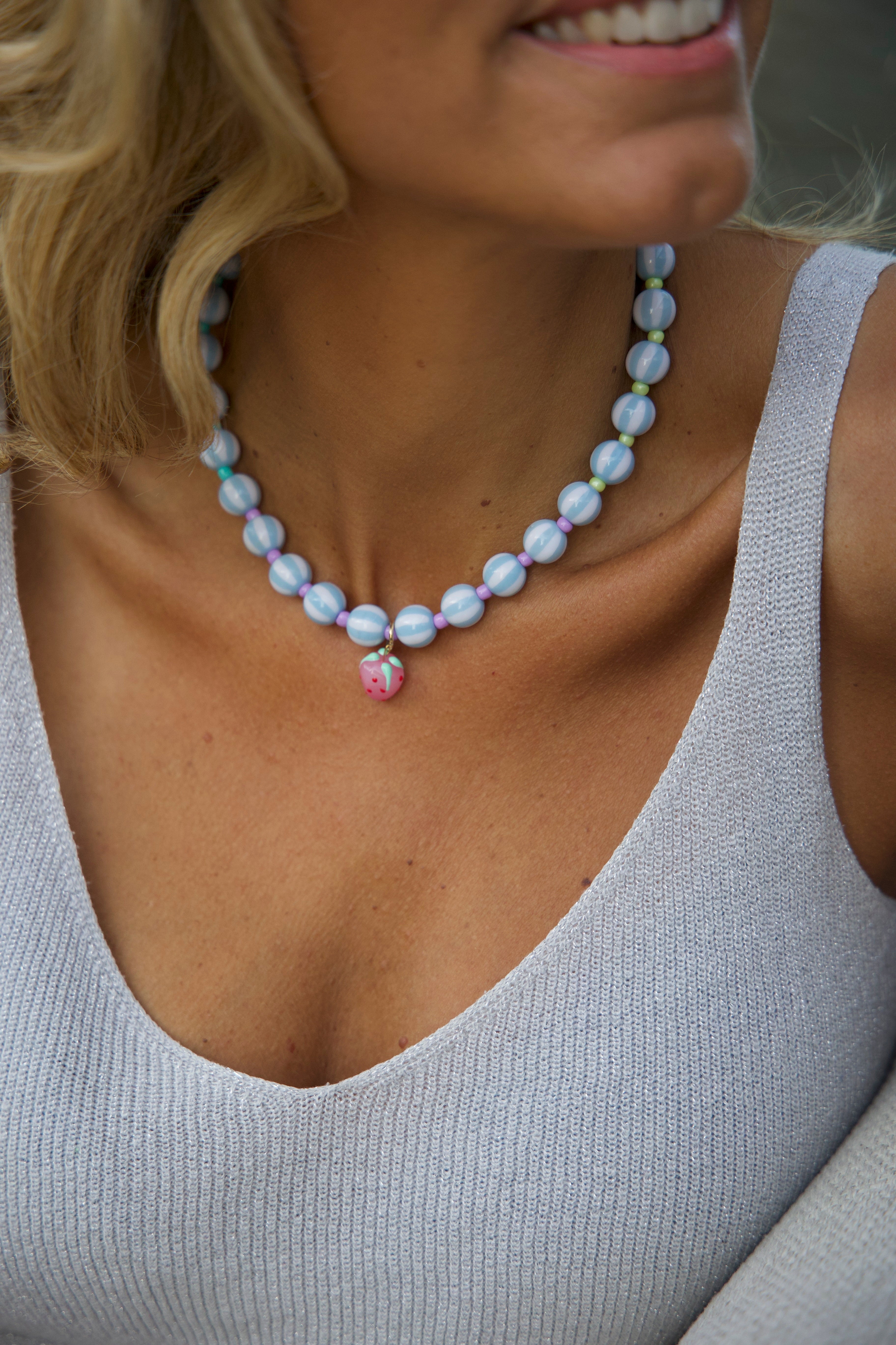 Ketting strawberry bliss | Studio Poespas