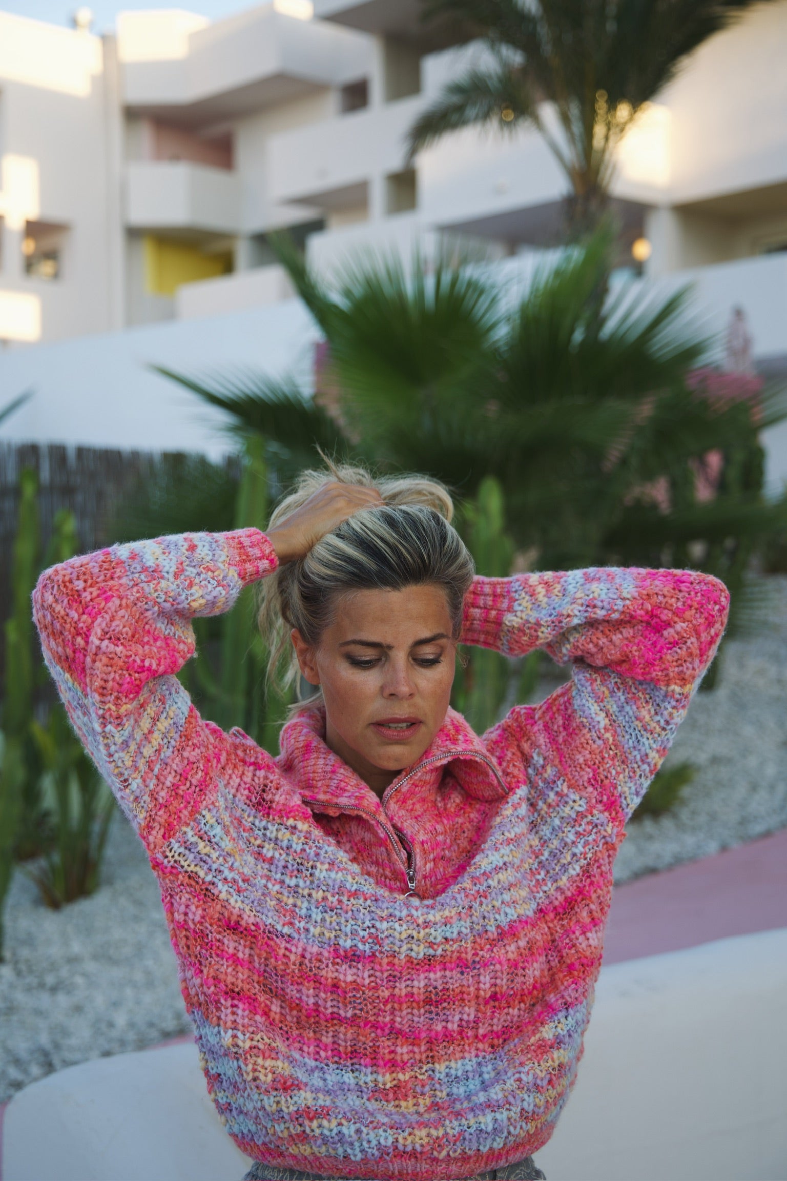 Knit tompouce | Pink | Studio Poespas