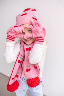 Knitted hat cheerful cherry | Rockahula