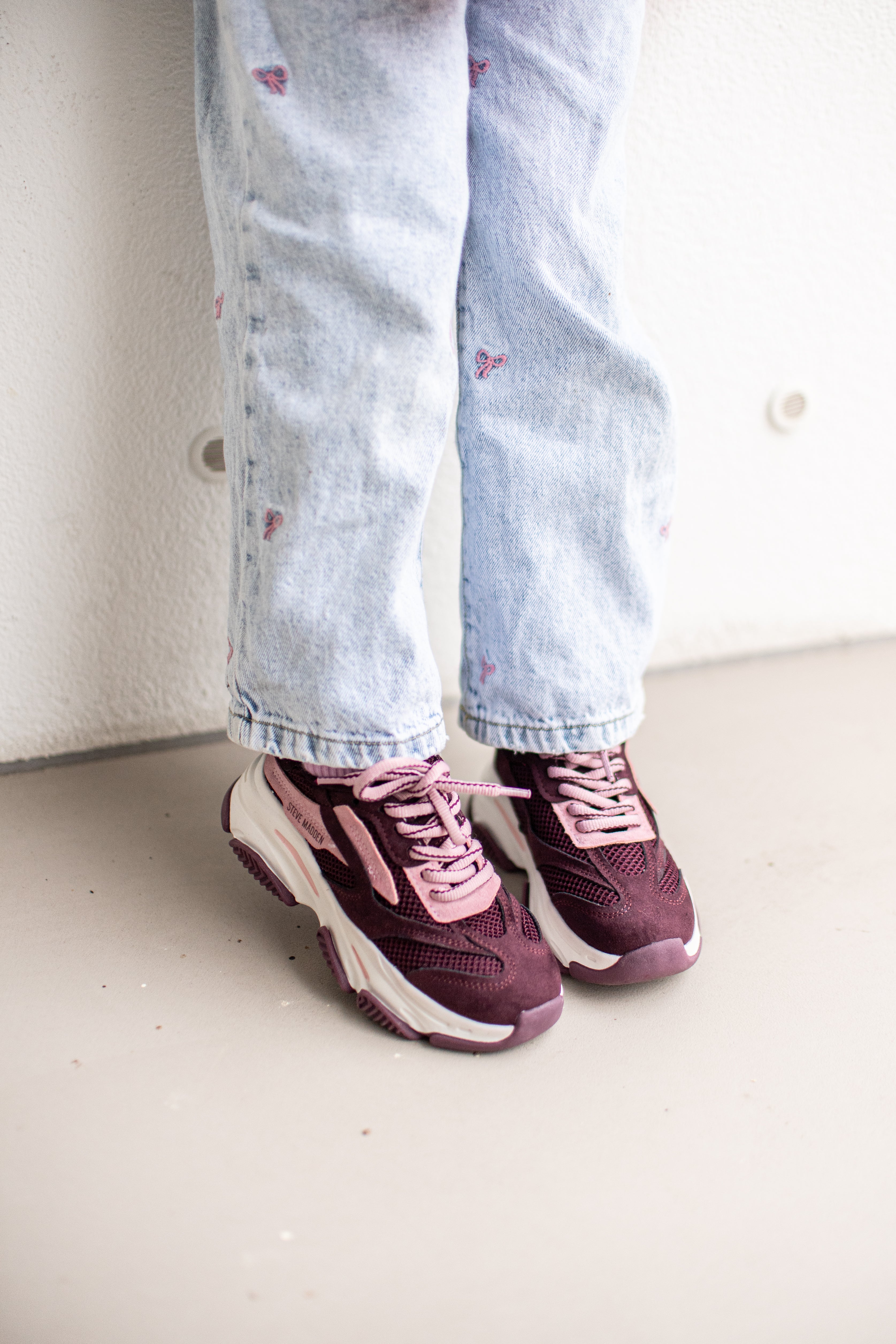 Sneaker JPossession | Cherry suede | Kids | Steve Madden