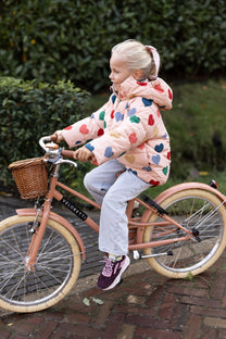 Jacket Nura | Coeur rose coloré | Konges Slojd