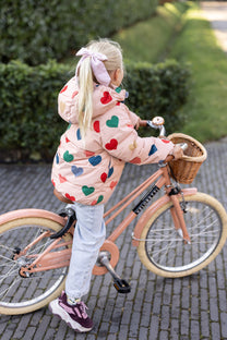 Jacket Nura | Coeur rose coloré | Konges Slojd