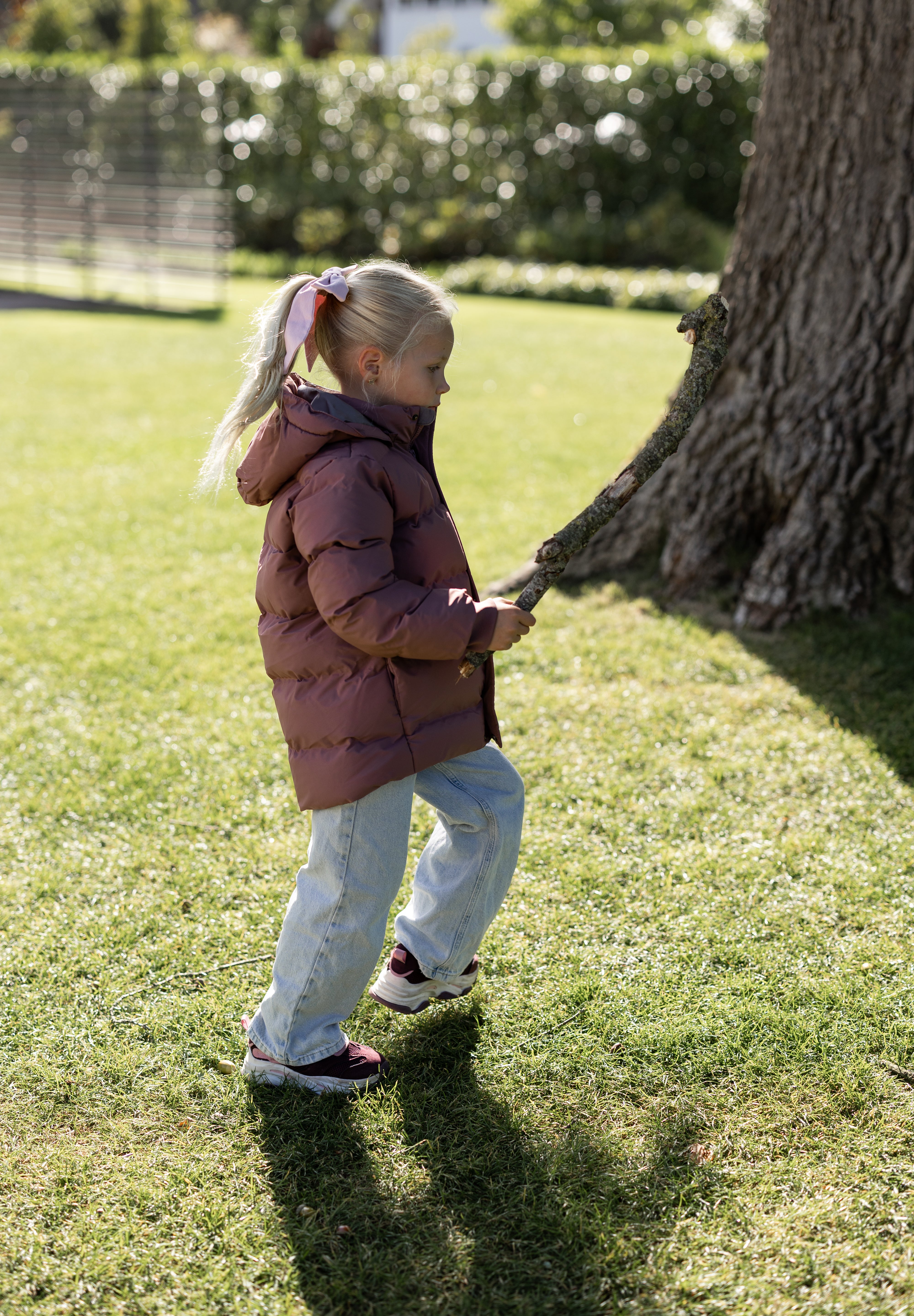 Jacket quilt solid | Rose taupe | En Fant