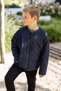 Jacket sleeping lion | Sky captain blue/teddy | Gosoaky